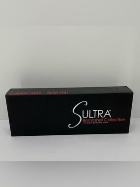 Sultra Bombshell Collection Curling Iron 1.5 inch 1.5" Ceramic clipless new